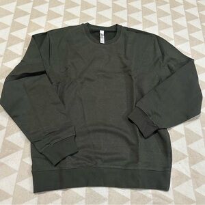Oliver’s apparel classic crewneck pullover army green